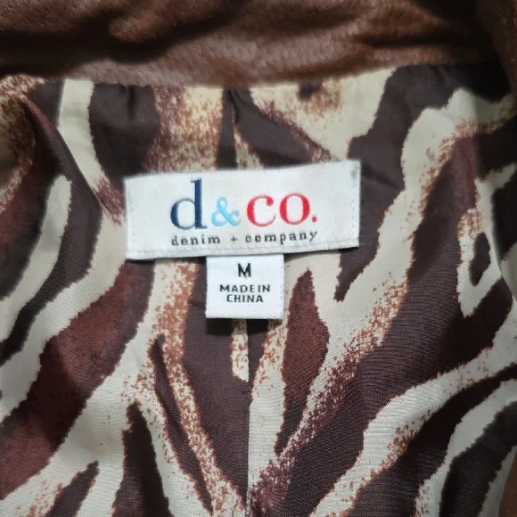 Denim&Co leather jacket - Picture 6 of 14